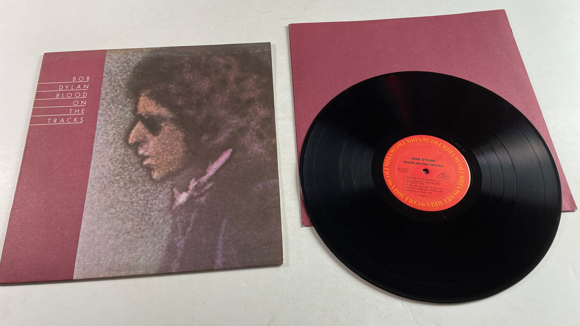 Bob Dylan Blood On The Tracks Used Vinyl LP VG+\VG
