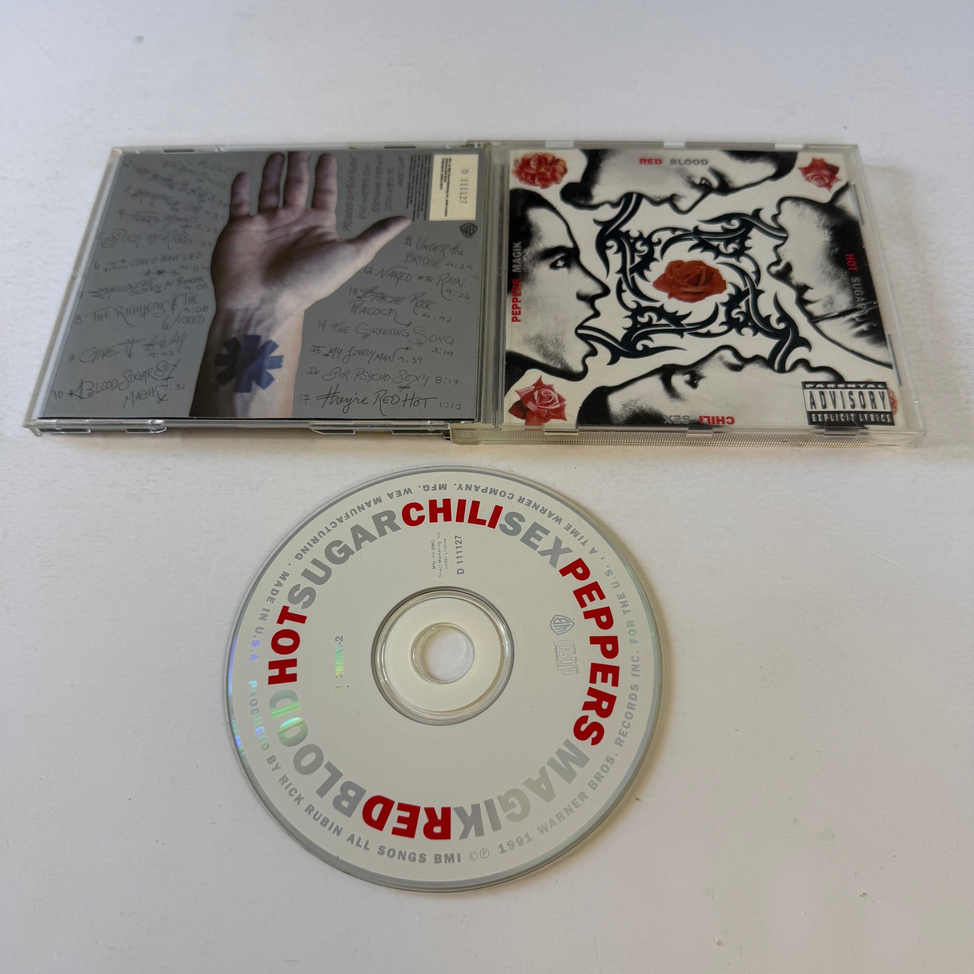 Red Hot Chili Peppers Blood Sugar Sex Magik Used CD VG+\VG+