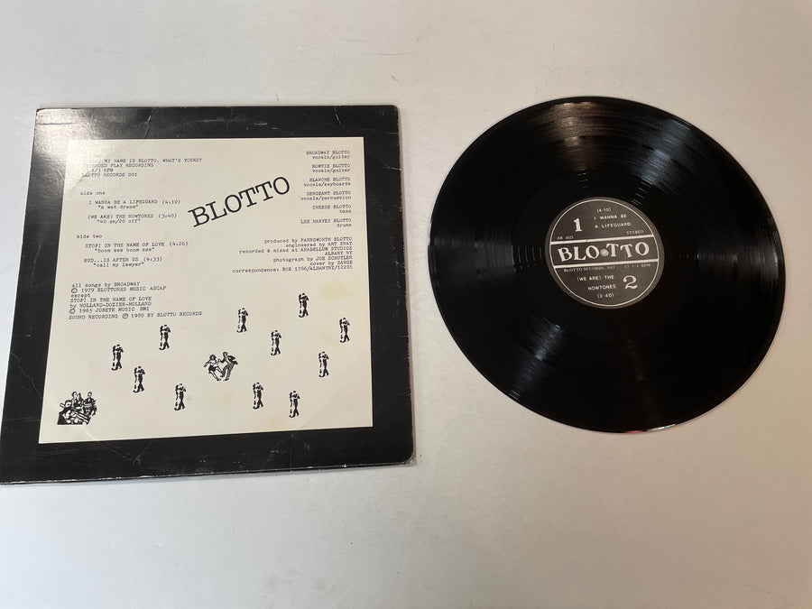 Blotto Hello! My Name Is Blotto. What's Yours? Used Vinyl LP VG+\G+