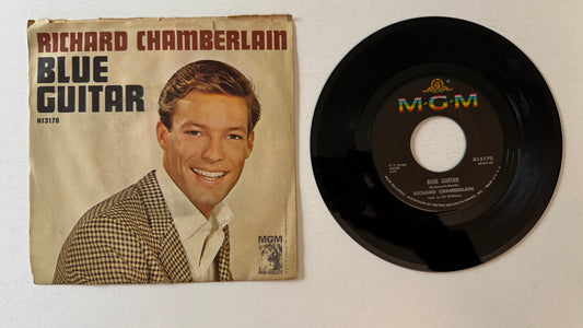 Richard Chamberlain Blue Guitar / They Long To Be Close To You Used 45 RPM 7" Vinyl VG+\