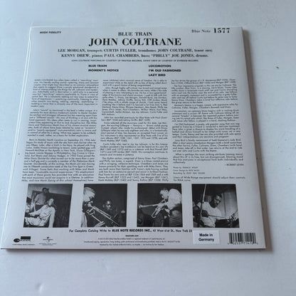 John Coltrane Blue Train New Vinyl LP M\M