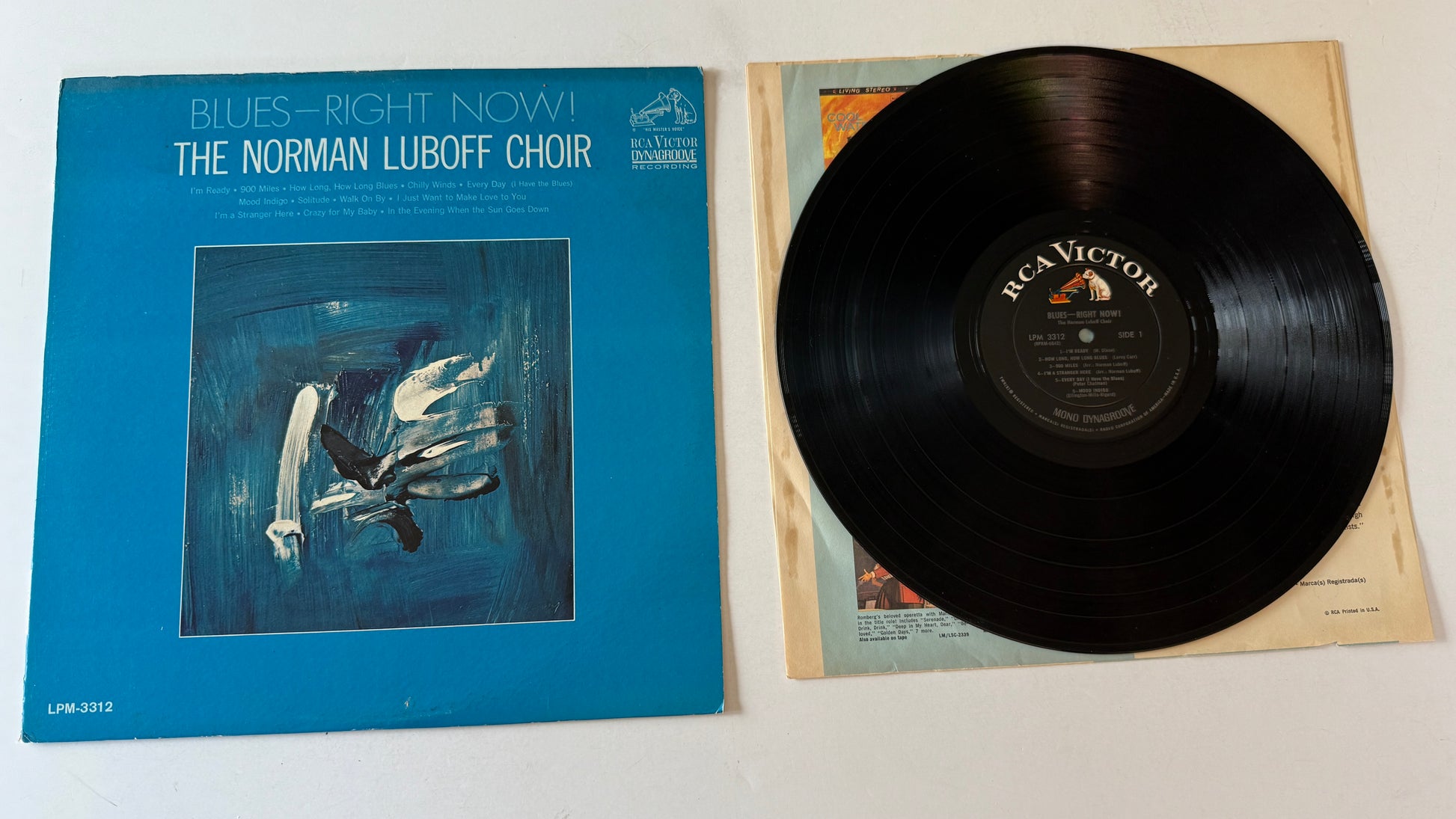 Norman Luboff Choir Blues Used Vinyl LP VG+\VG