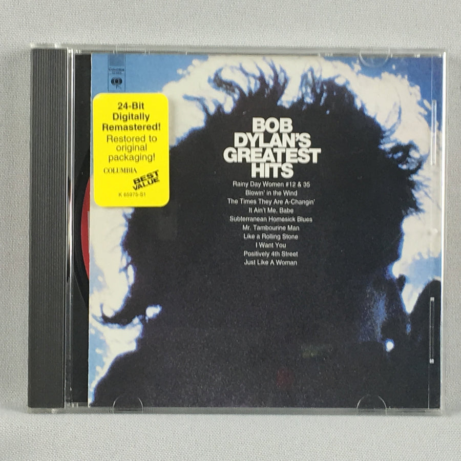 Bob Dylan ‎ Bob Dylan's Greatest Hits - Remastered Used CD VG+\VG+