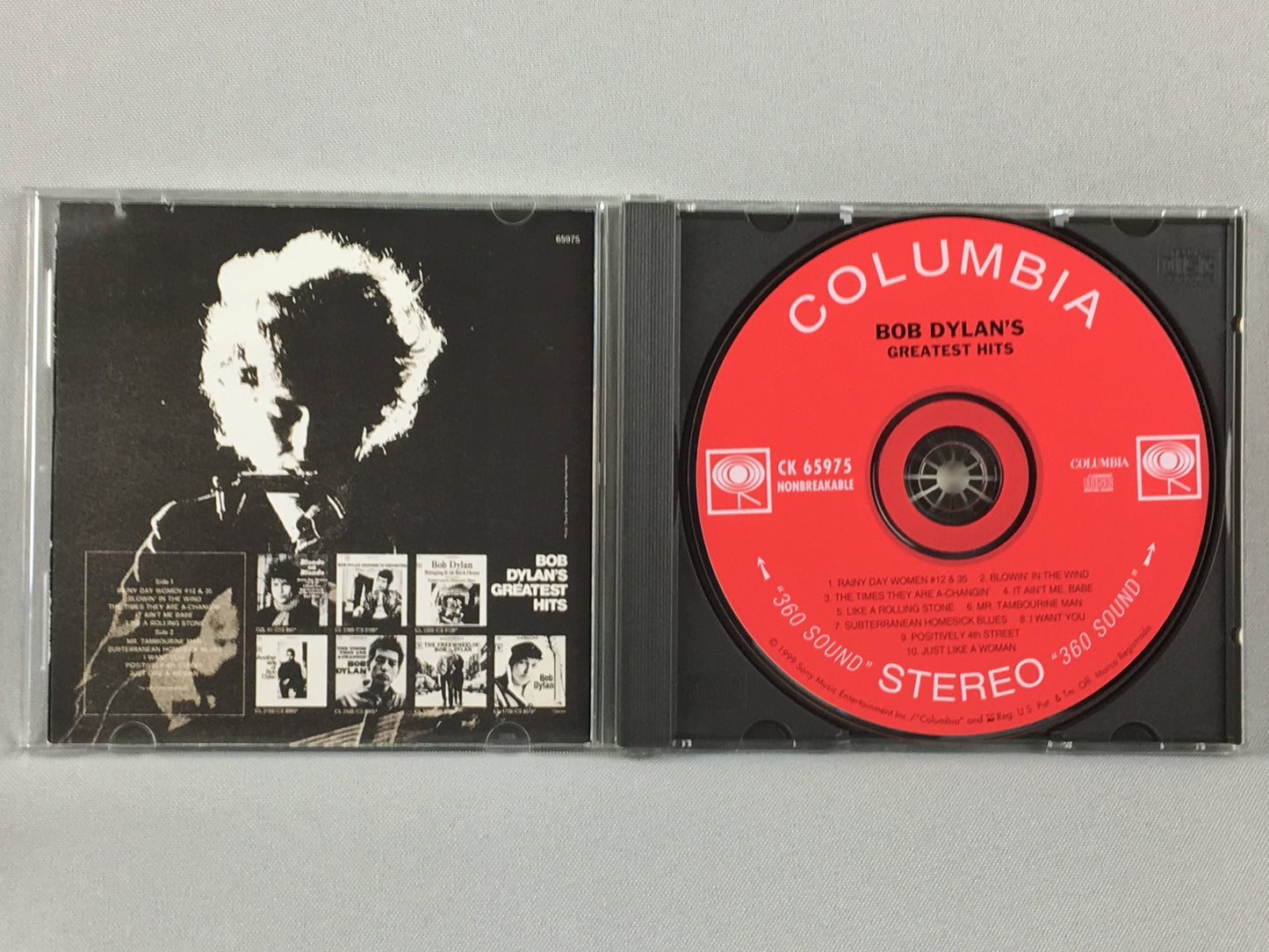Bob Dylan ‎ Bob Dylan's Greatest Hits - Remastered Used CD VG+\VG+
