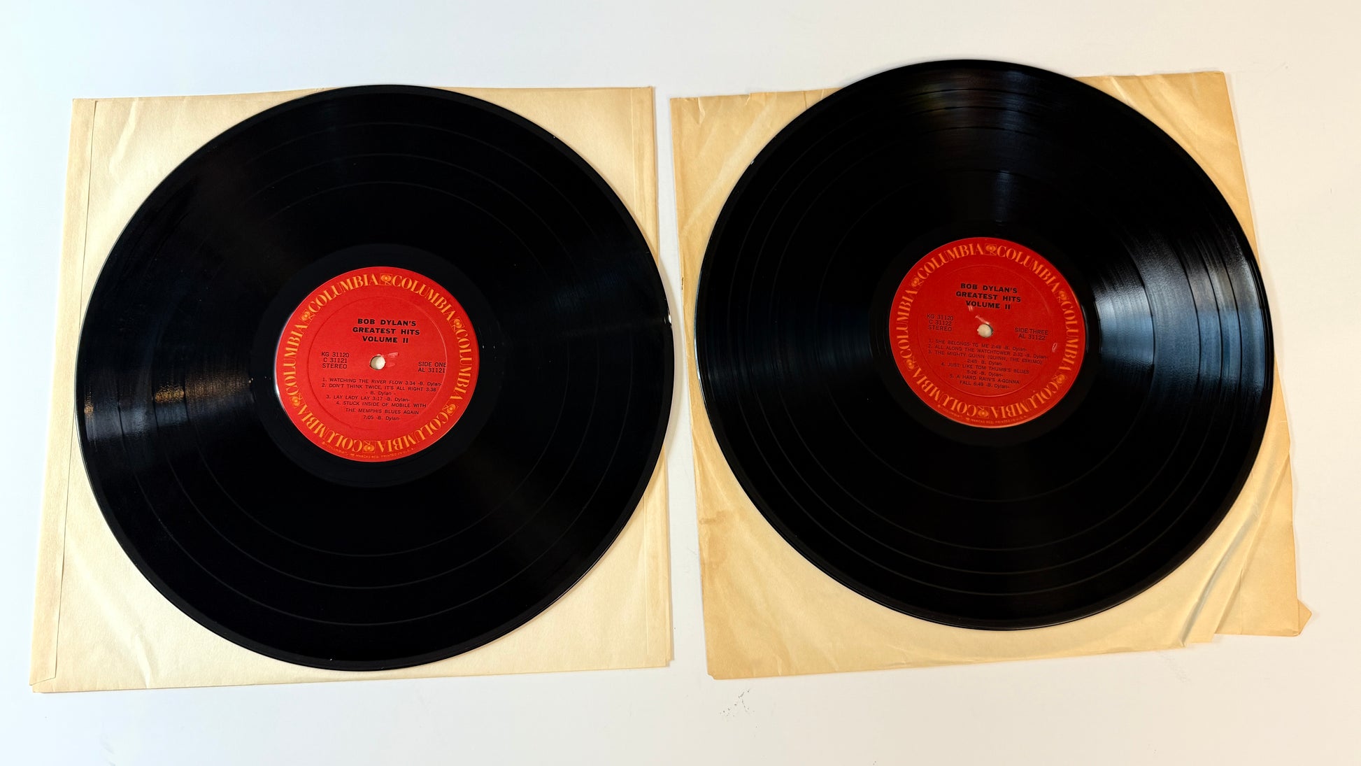 Bob Dylan Bob Dylan's Greatest Hits Volume II Used Vinyl 2LP VG+\VG