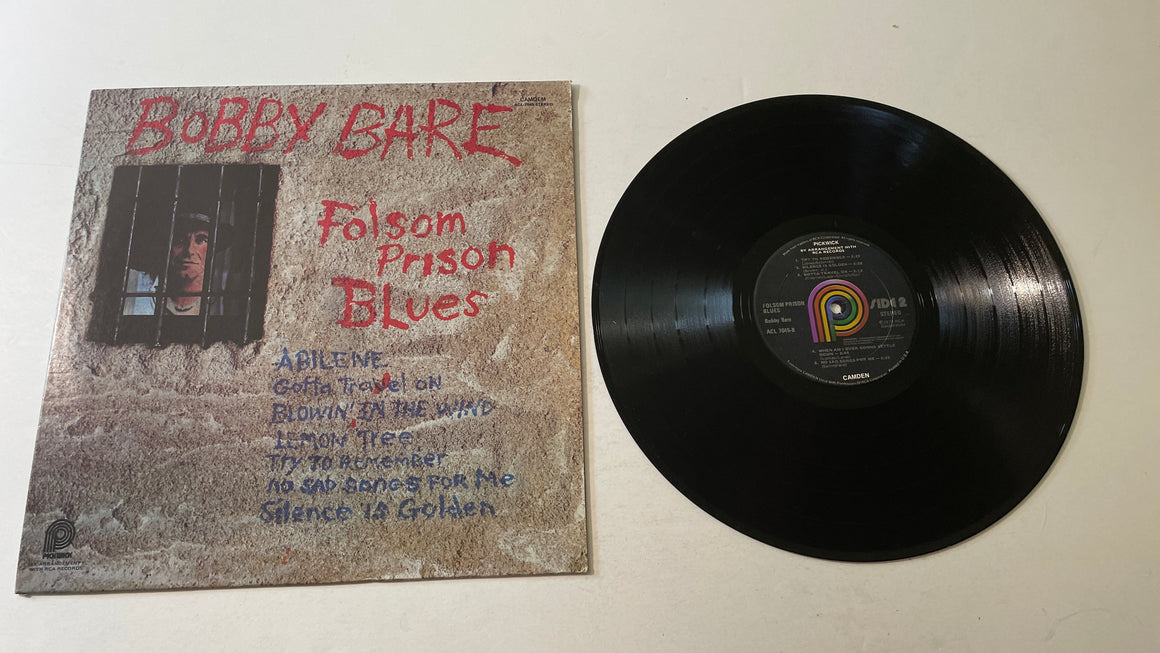 Bobby Bare Folsom Prison Blues Used Vinyl LP VG+\VG+