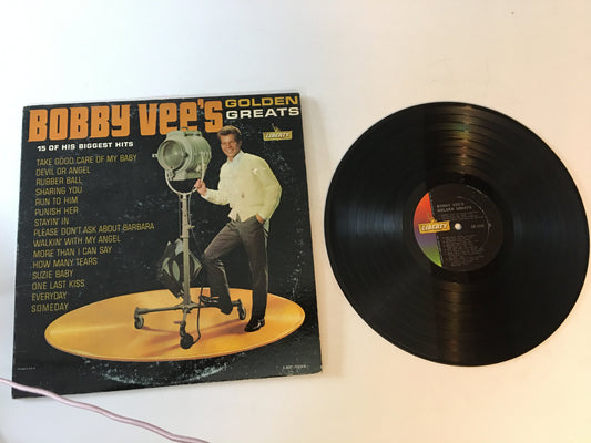 Bobby Vee Bobby Vee's Golden Greats Used Vinyl LP VG+\G+ Black