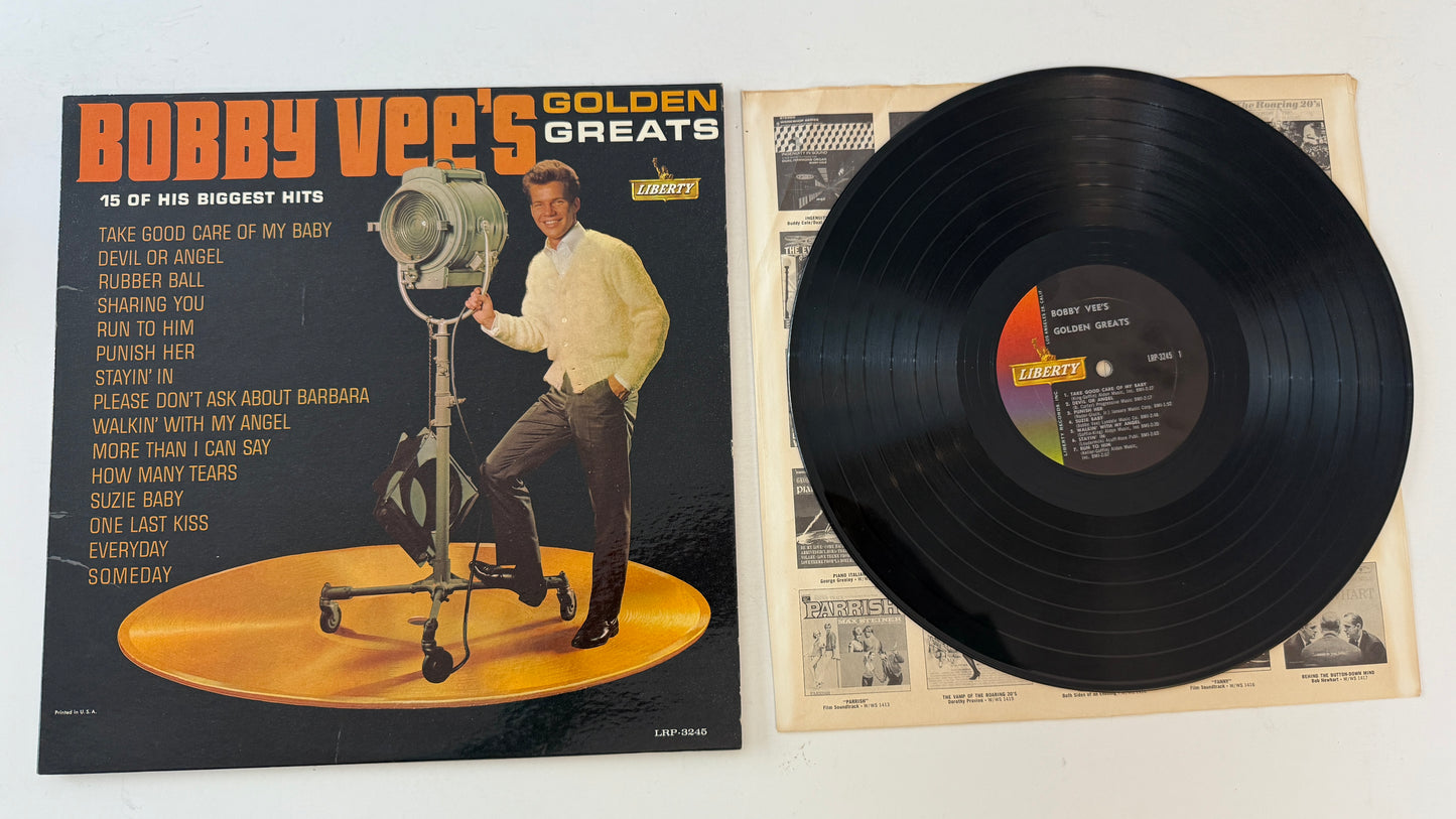 Bobby Vee Bobby Vee's Golden Greats Used Vinyl LP VG+\VG