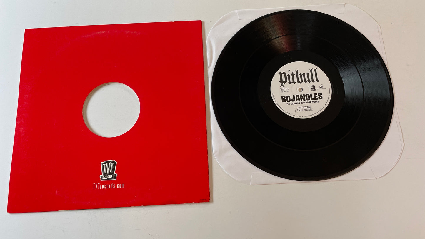 Pitbull Bojangles (Remix) Used Vinyl 12" Single VG+\VG+