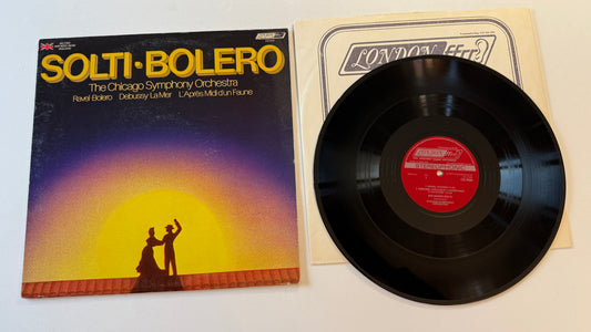 Georg Solti Bolero / La Mer / L'Apres Midi D'un Faune Used Vinyl LP VG+\VG