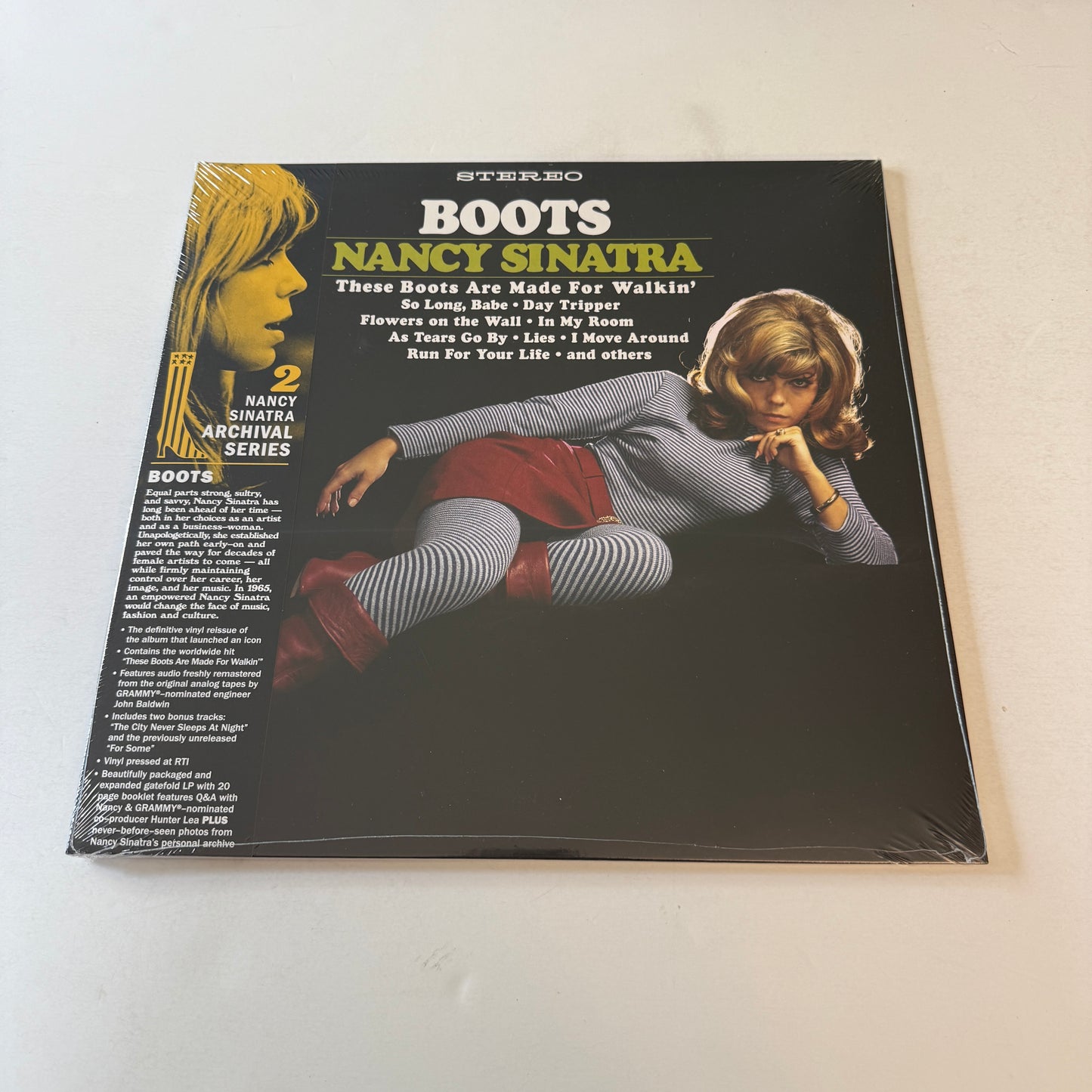 Nancy Sinatra Boots New Vinyl 2LP M\M