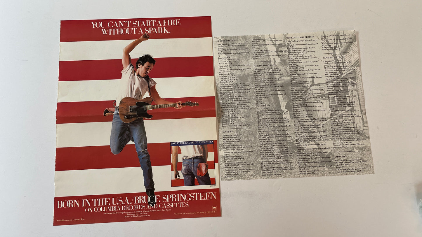 Bruce Springsteen Born In The U.S.A. Used Vinyl LP VG+\VG+