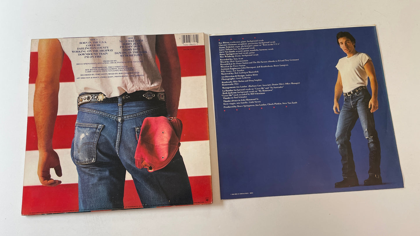 Bruce Springsteen Born In The U.S.A. Used Vinyl LP VG+\VG+