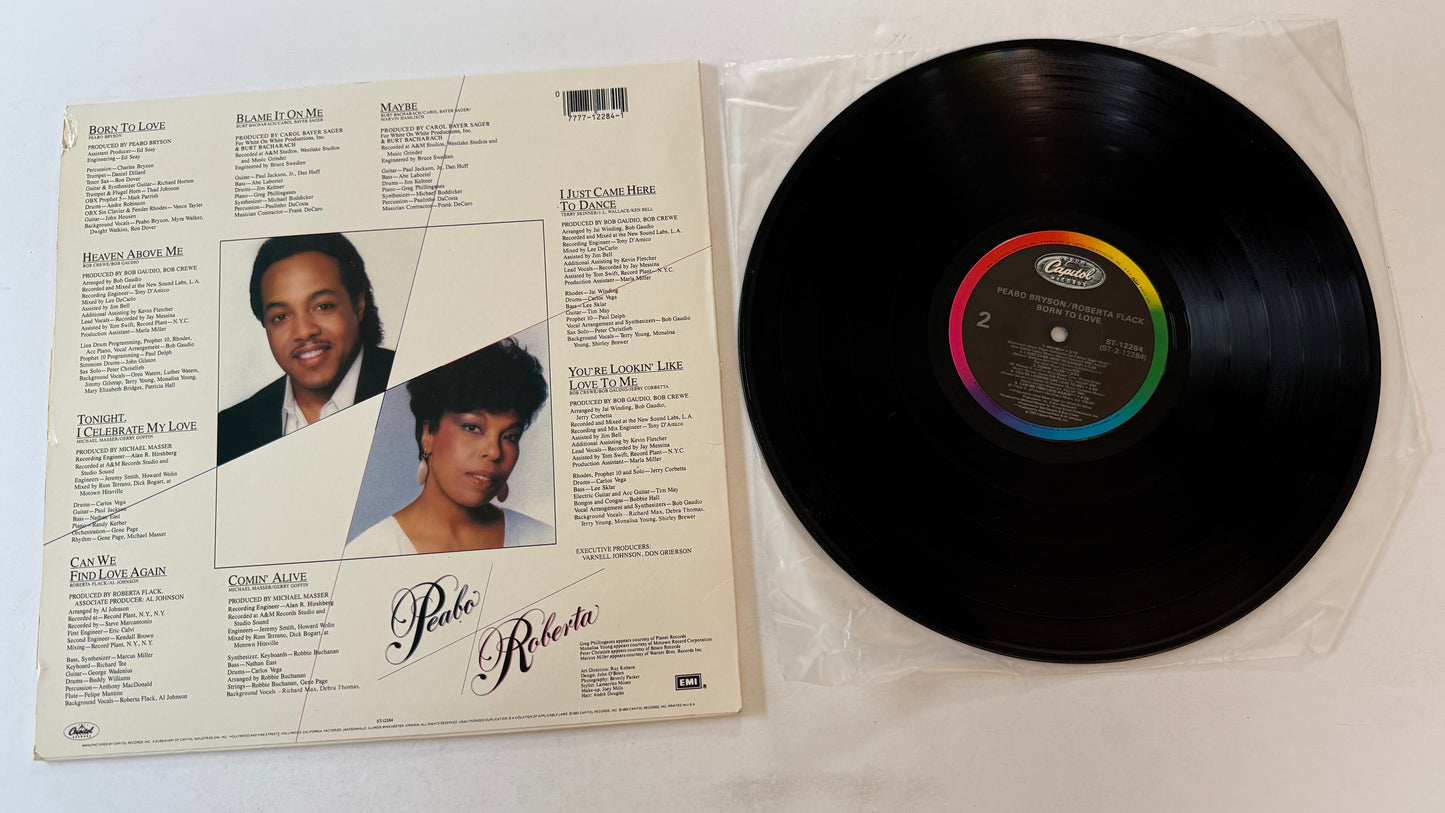 Peabo Bryson Born To Love Used Vinyl LP VG+\VG
