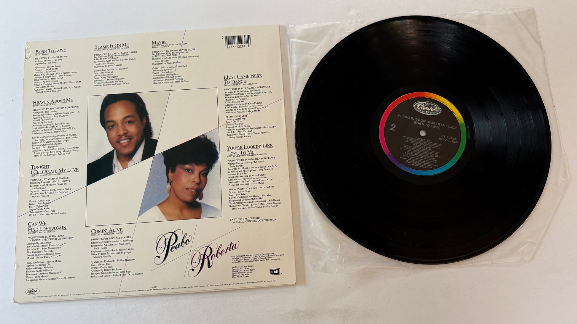 Peabo Bryson Born To Love Used Vinyl LP VG+\VG