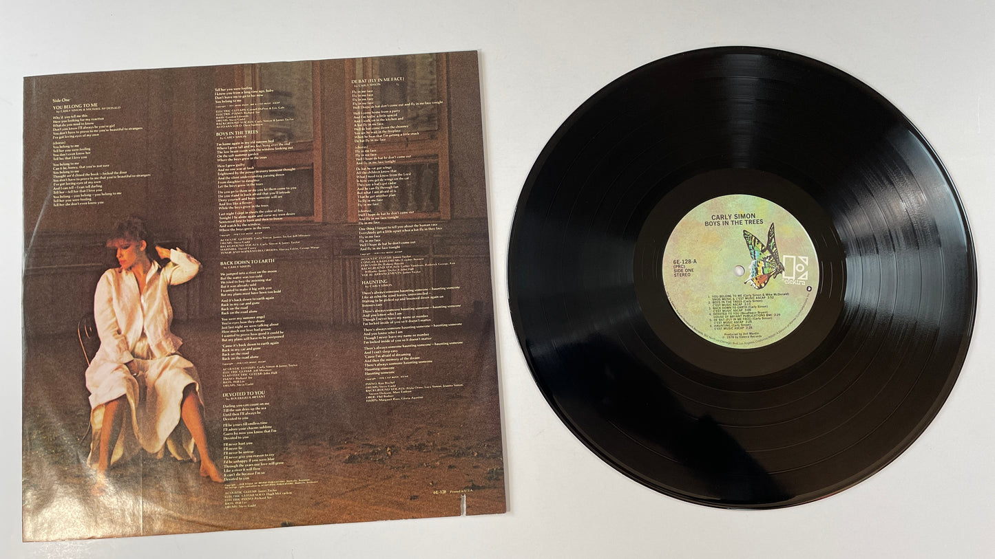 Carly Simon Boys In The Trees Used Vinyl LP VG+\VG+