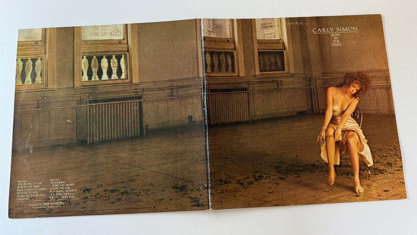 Carly Simon Boys In The Trees Used Vinyl LP VG+\VG