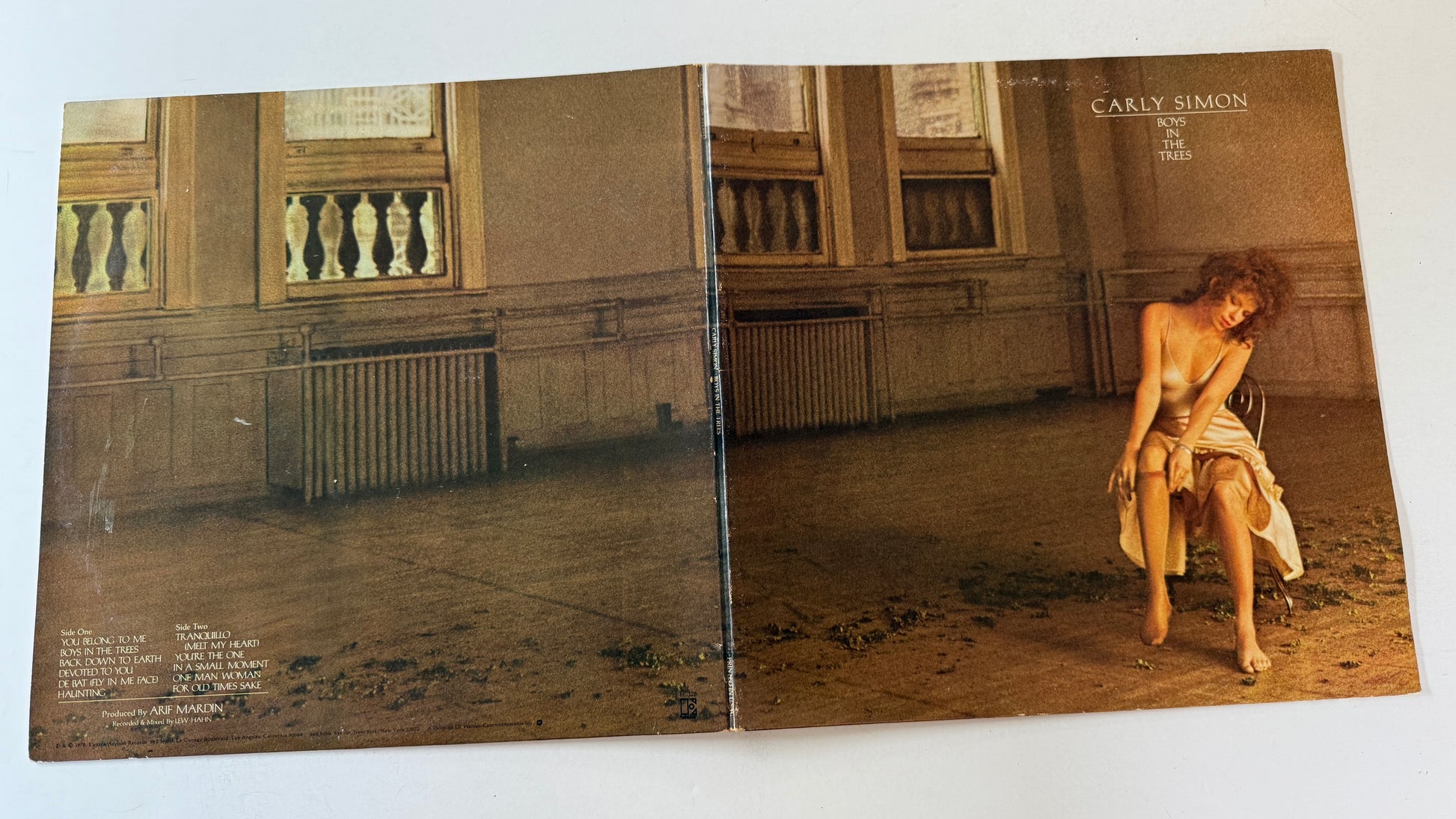 Carly Simon Boys In The Trees Used Vinyl LP VG+\VG