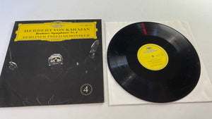 Brahms Karajan Symphonie Nr. 4 Used Vinyl LP VG+\VG+