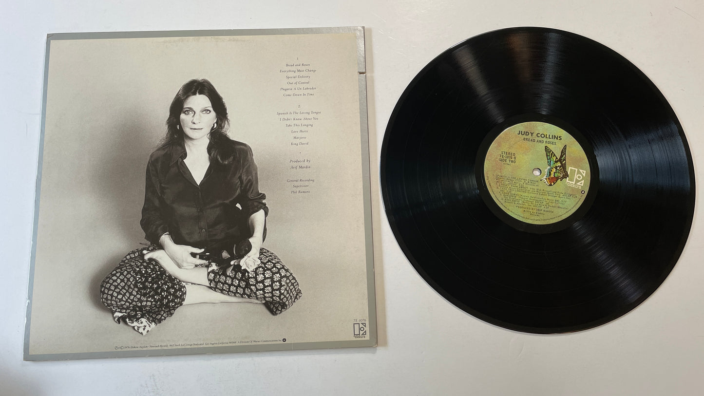 Judy Collins Bread & Roses Used Vinyl LP VG+\VG+