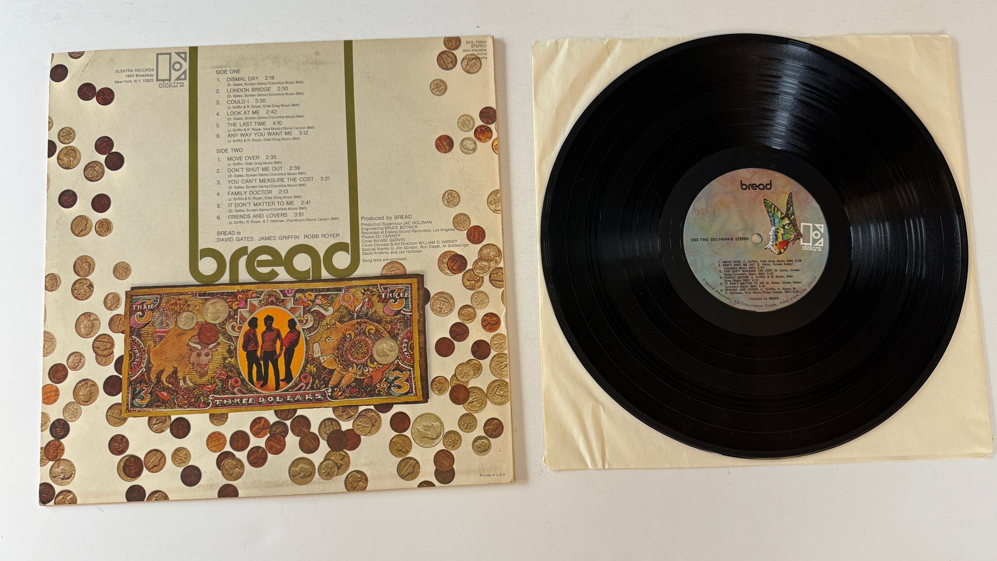 Bread Bread Used Vinyl LP VG+\G+
