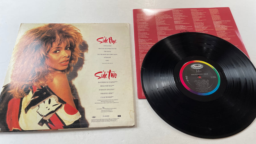 Tina Turner Break Every Rule Used Vinyl LP VG+\G+