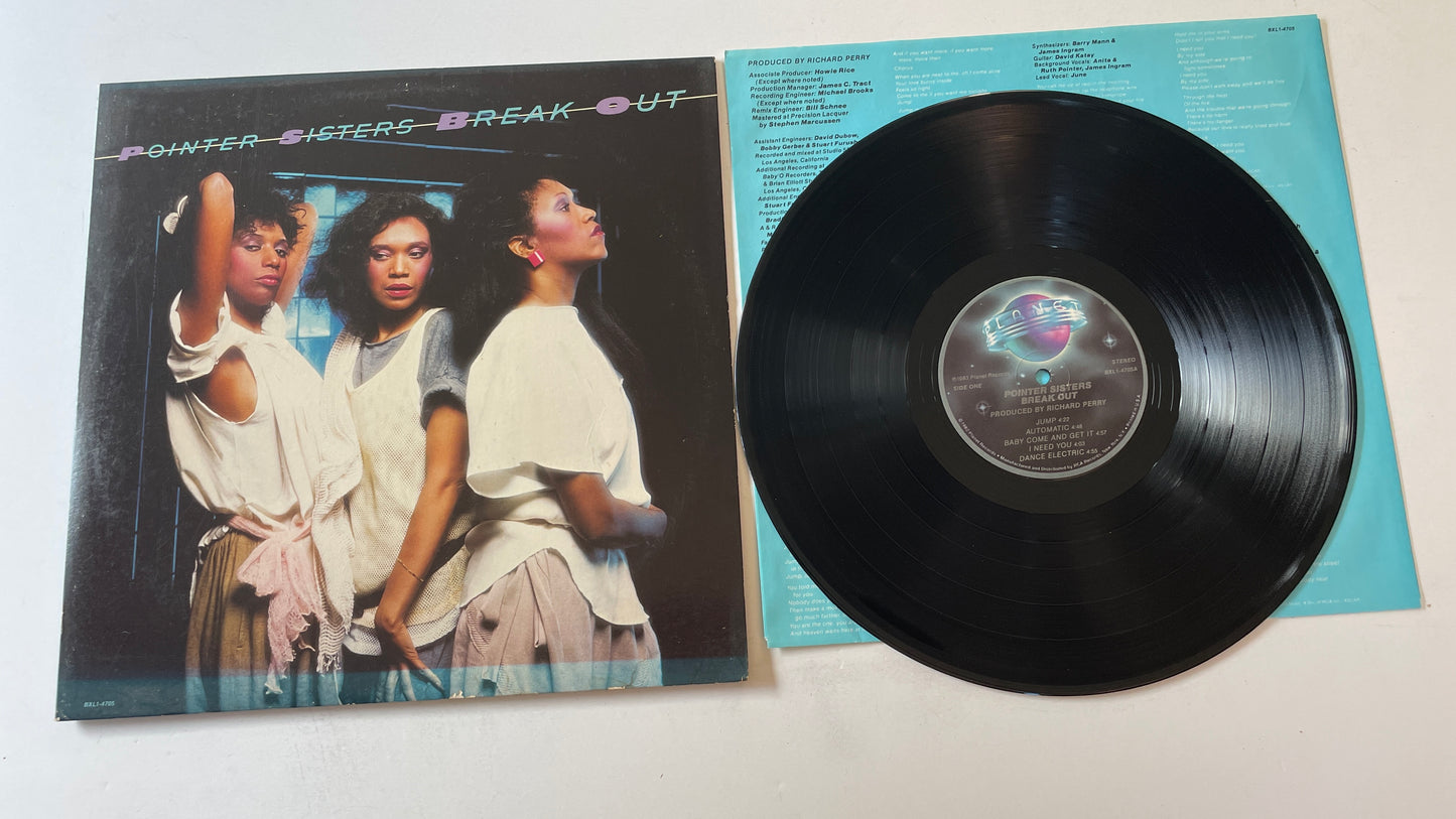 Pointer Sisters Break Out Used Vinyl LP VG+\VG