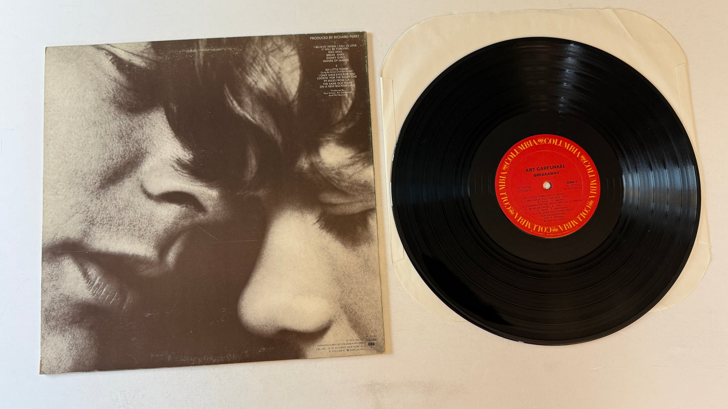 Art Garfunkel Breakaway Used Vinyl LP VG+\VG
