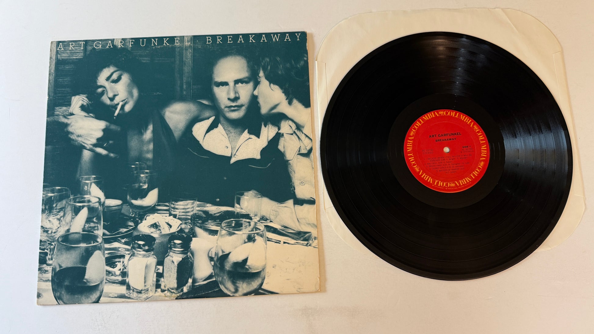 Art Garfunkel Breakaway Used Vinyl LP VG+\VG