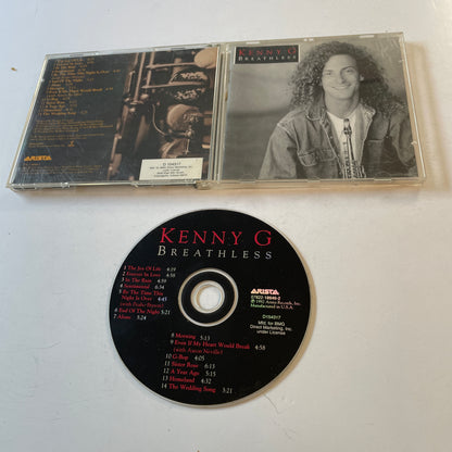 Kenny G Breathless Used CD VG+\VG+
