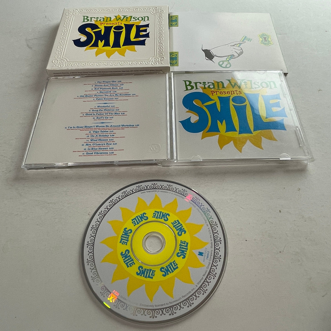 Brian Wilson Smile Used CD VG+\VG+