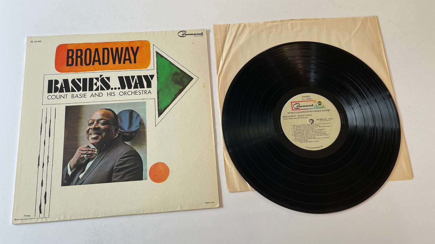 Count Basie Orchestra Broadway Basie's...Way Used Vinyl LP G+\VG+