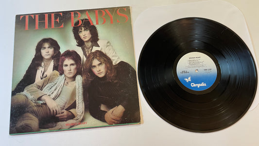 The Babys Broken Heart Used Vinyl LP VG+\VG