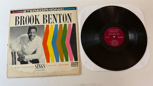 Brook Benton Brook Benton Sings (also Charlie Francis) Used Vinyl LP VG\G+