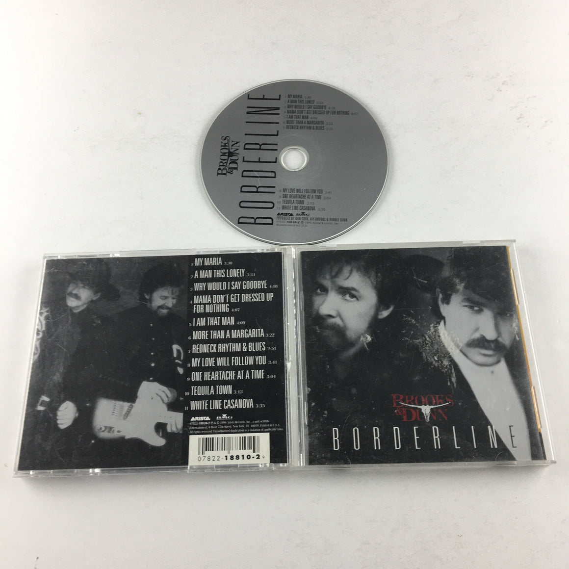 Brooks & Dunn Borderline Used CD VG\VG