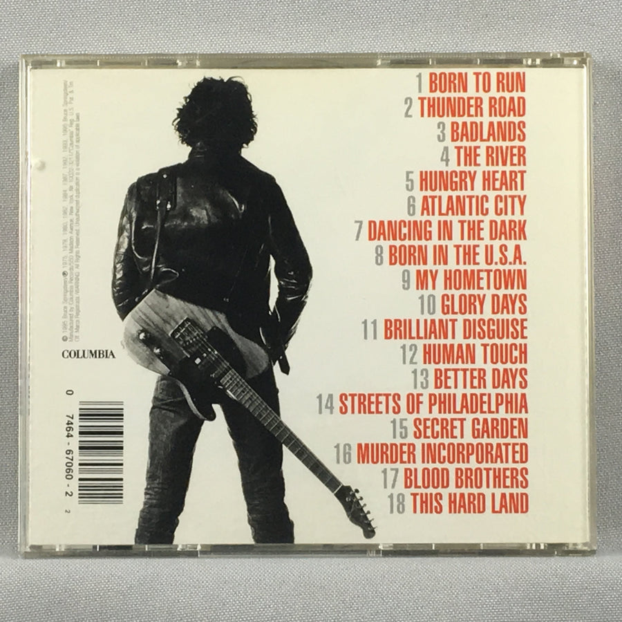 Bruce Springsteen ‎ Greatest Hits - Orig Press Used CD VG+\VG+
