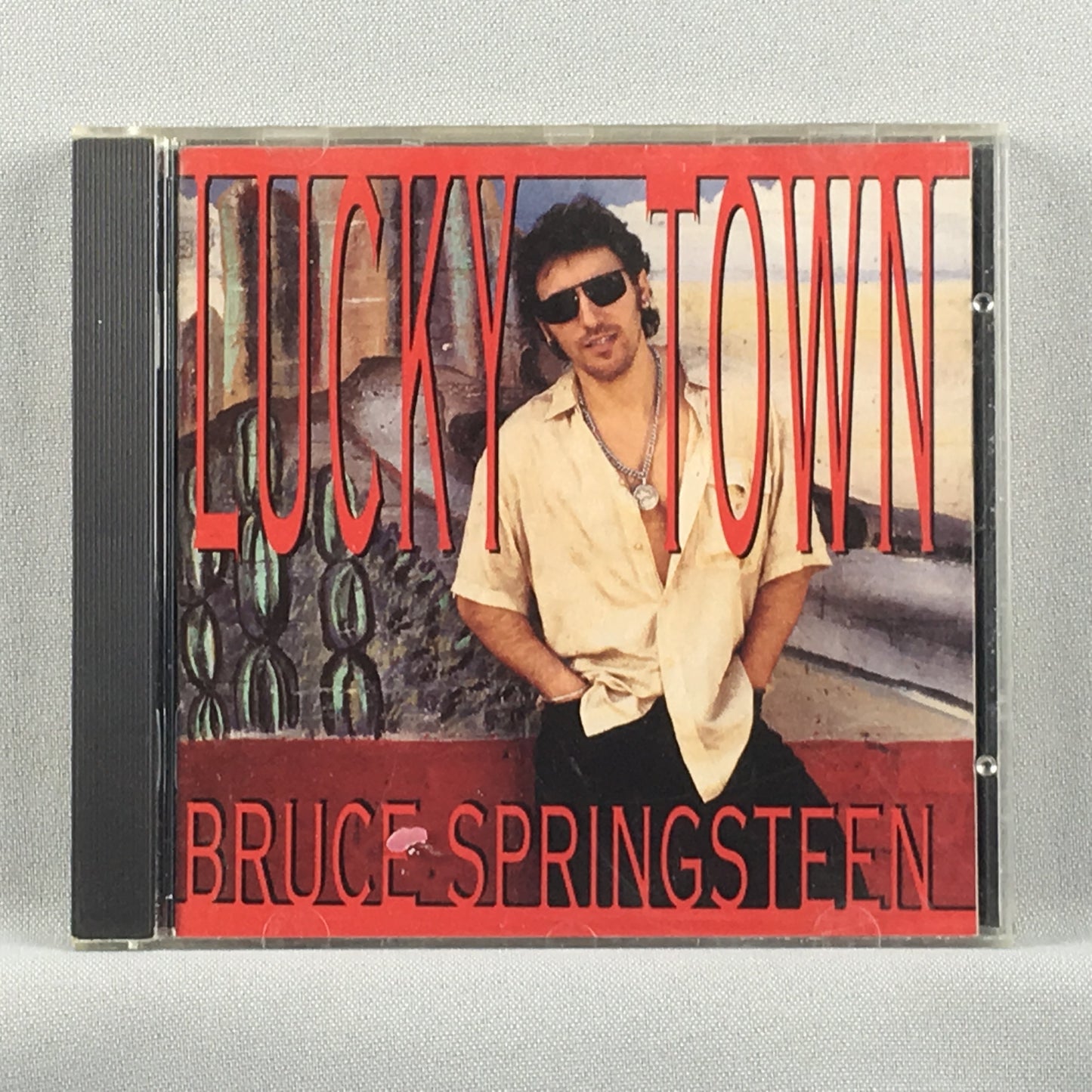 Bruce Springsteen ‎ Lucky Town - Orig Press Used CD VG+\VG+