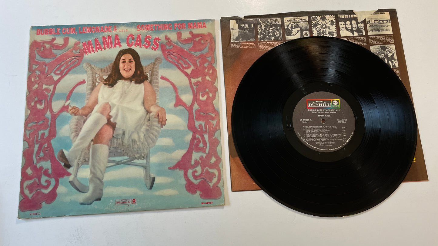 Cass Elliot Bubble Gum, Lemonade &... Something For Mama Used Vinyl LP VG\VG