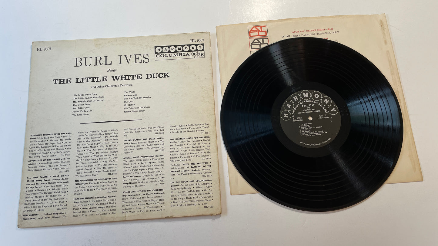 Burl Ives Burl Ives Sings Little White Duck And Other Children's Favorites Used Vinyl LP VG+\VG