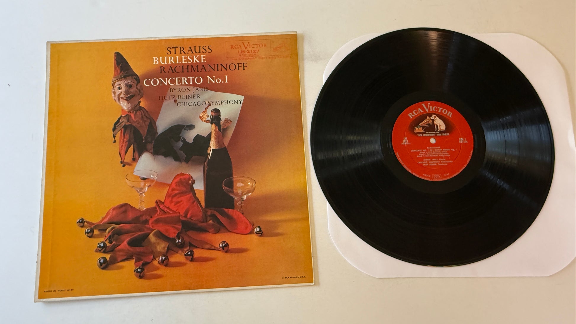 Richard Strauss Burleske / Concerto No. 1 Used Vinyl LP VG+\VG+