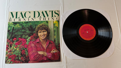 Mac Davis Burnin' Thing Used Vinyl LP VG+\VG+