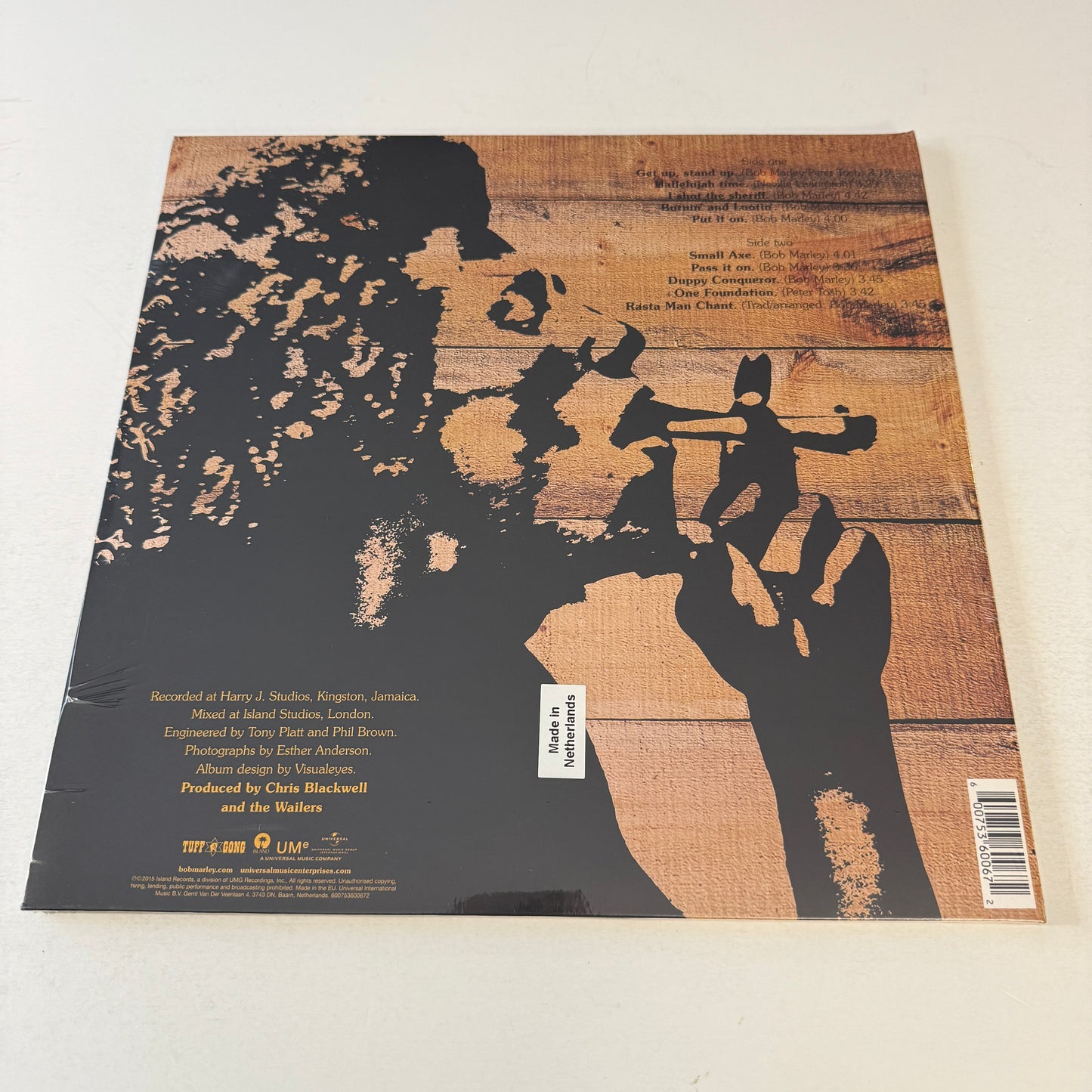 The Wailers Burnin' New Vinyl LP M\M