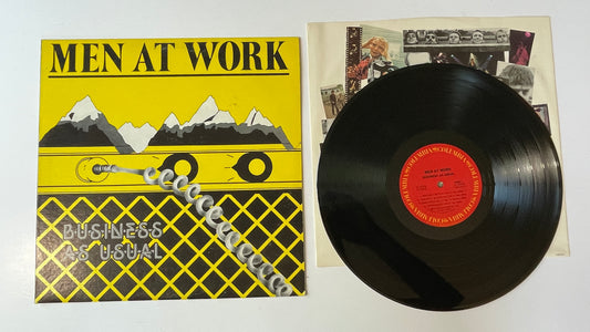 Men At Work Business As Usual Used Vinyl LP VG+\VG+