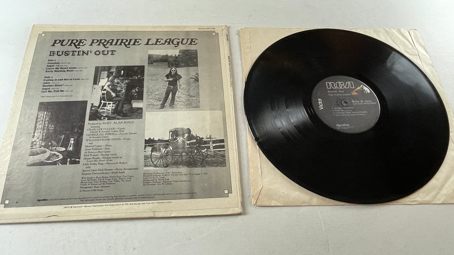Pure Prairie League Bustin' Out Used Vinyl LP VG+\VG