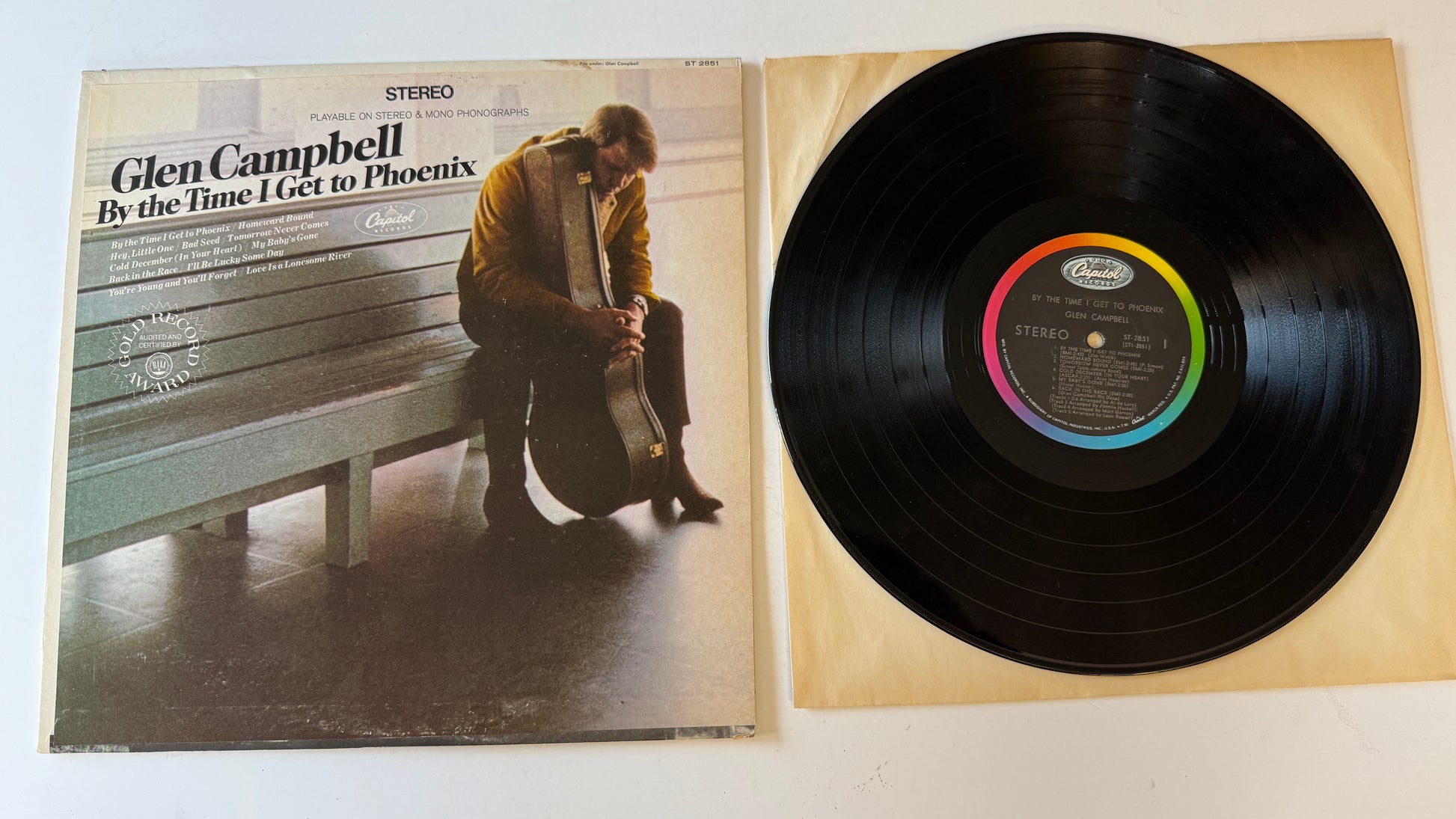 Glen Campbell By The Time I Get To Phoenix Used Vinyl LP VG+\VG