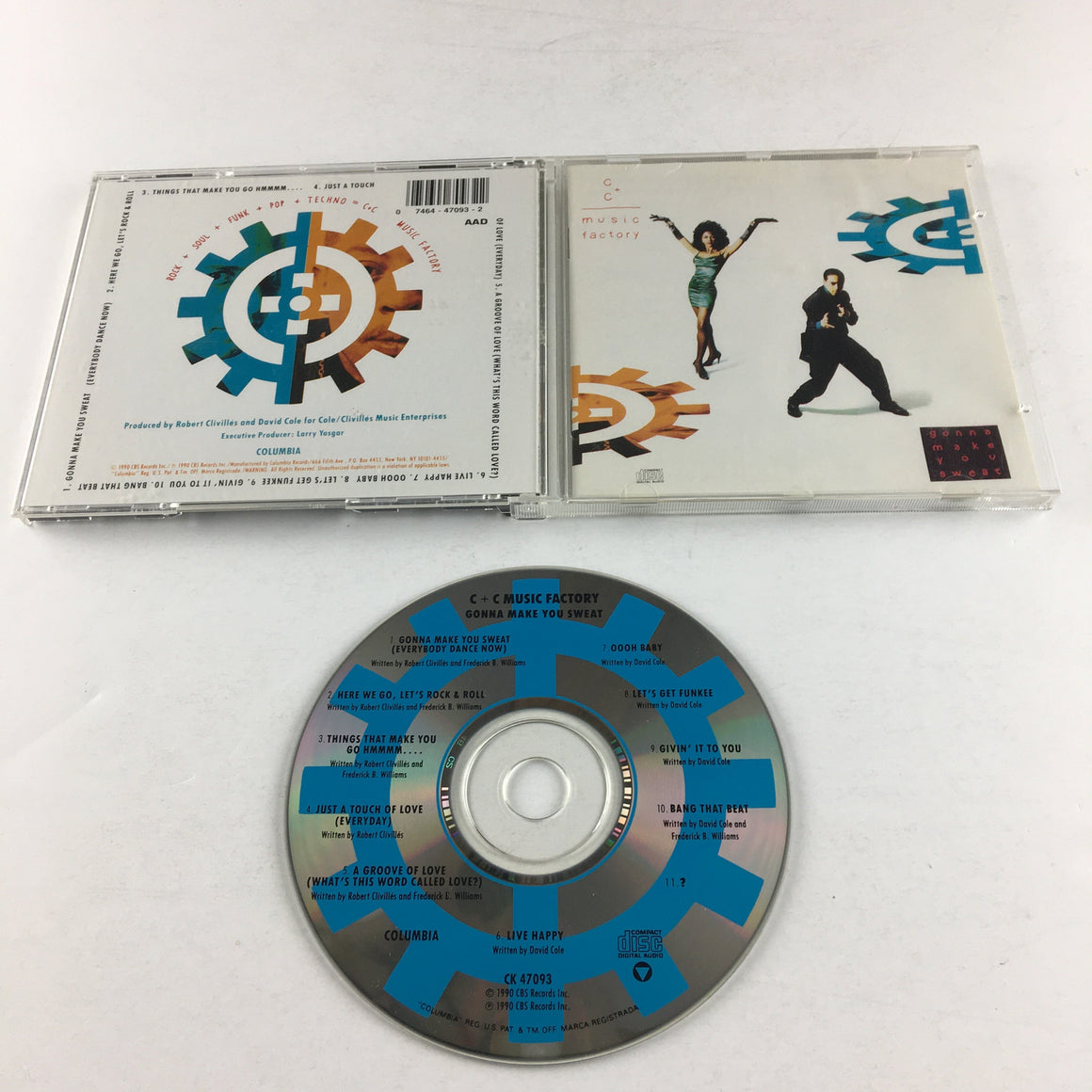 C + C Music Factory C + C Music Factory – Gonna Make You Sweat Used CD VG\VG