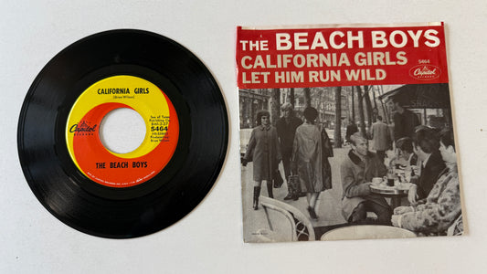 The Beach Boys California Girls Used 45 RPM 7" Vinyl VG+\VG
