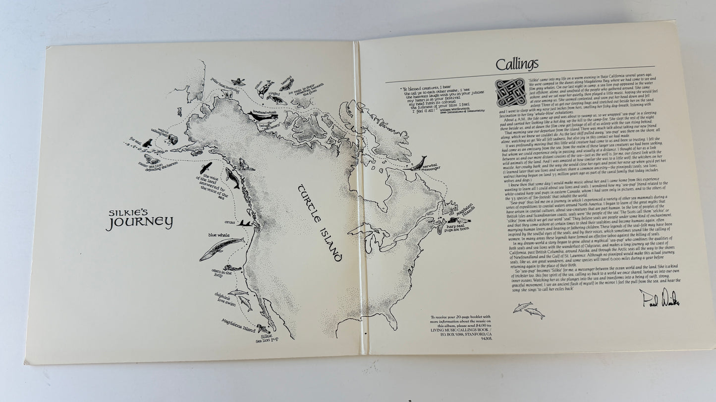 Paul Winter Callings Used Vinyl 2LP VG+\VG+