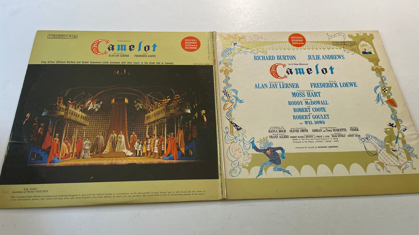 Alan Jay Lerner Camelot (Original Broadway Cast) \