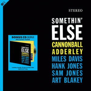Cannonball Adderley Somethin' Else [Limited 180-Gram Vinyl With Bonus Tracks & Bonus CD] [Import] New 180 Gram Vinyl LP M\M